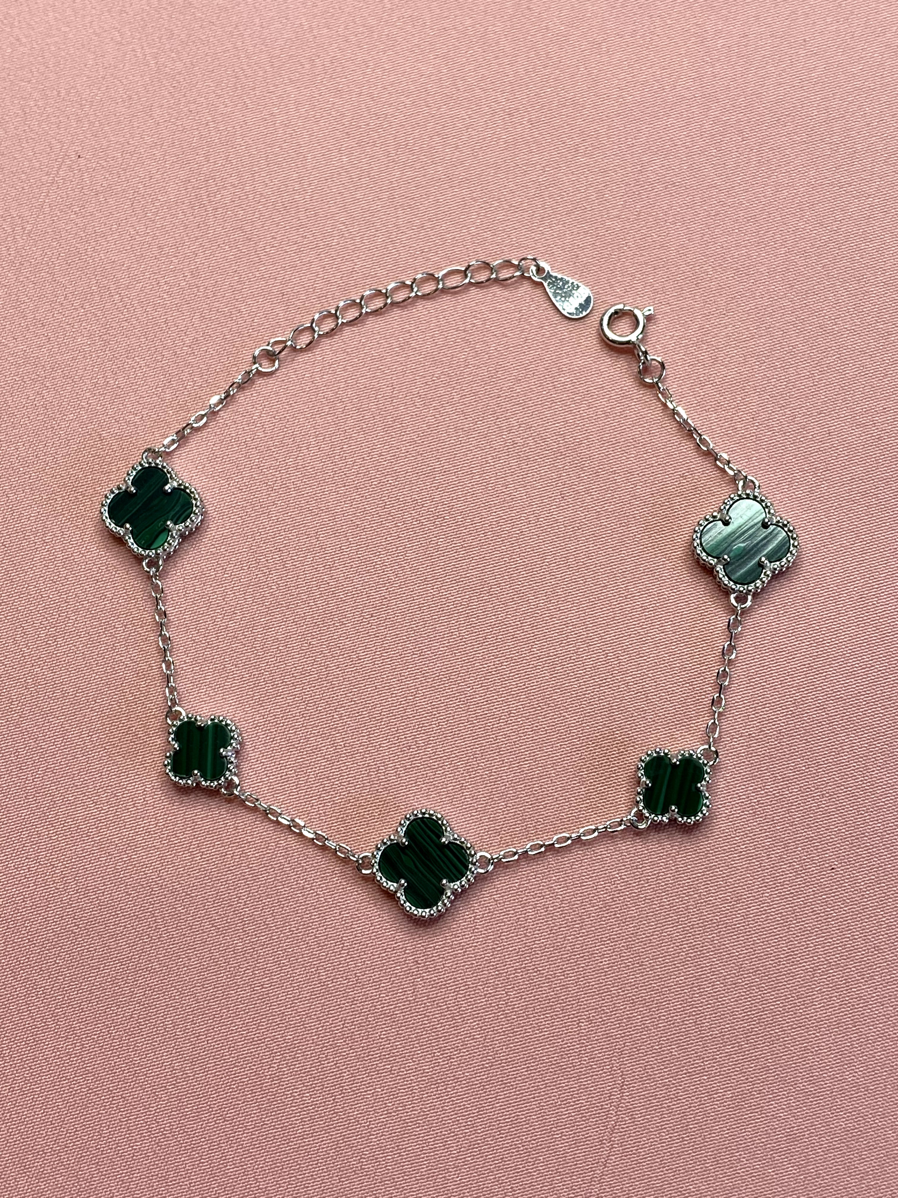 Green Malachite Clove Bracelet