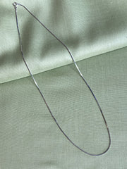 Snake silver chain