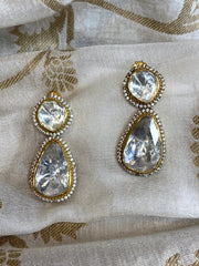 Timeless Uncut Drop Earrings
