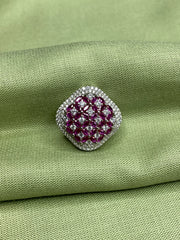 Royal Ruby Pendant Set