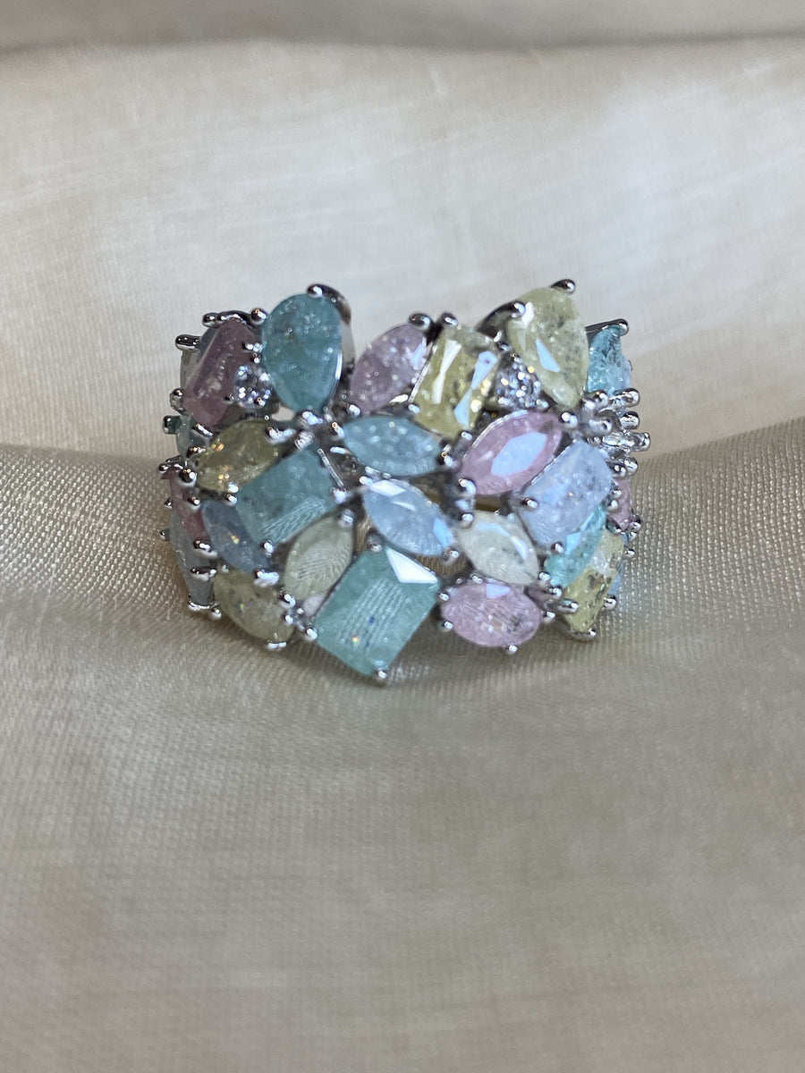 Chic kaleidoscope ring