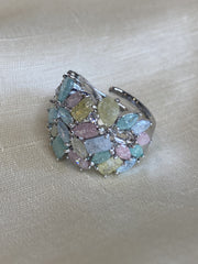 Chic kaleidoscope ring