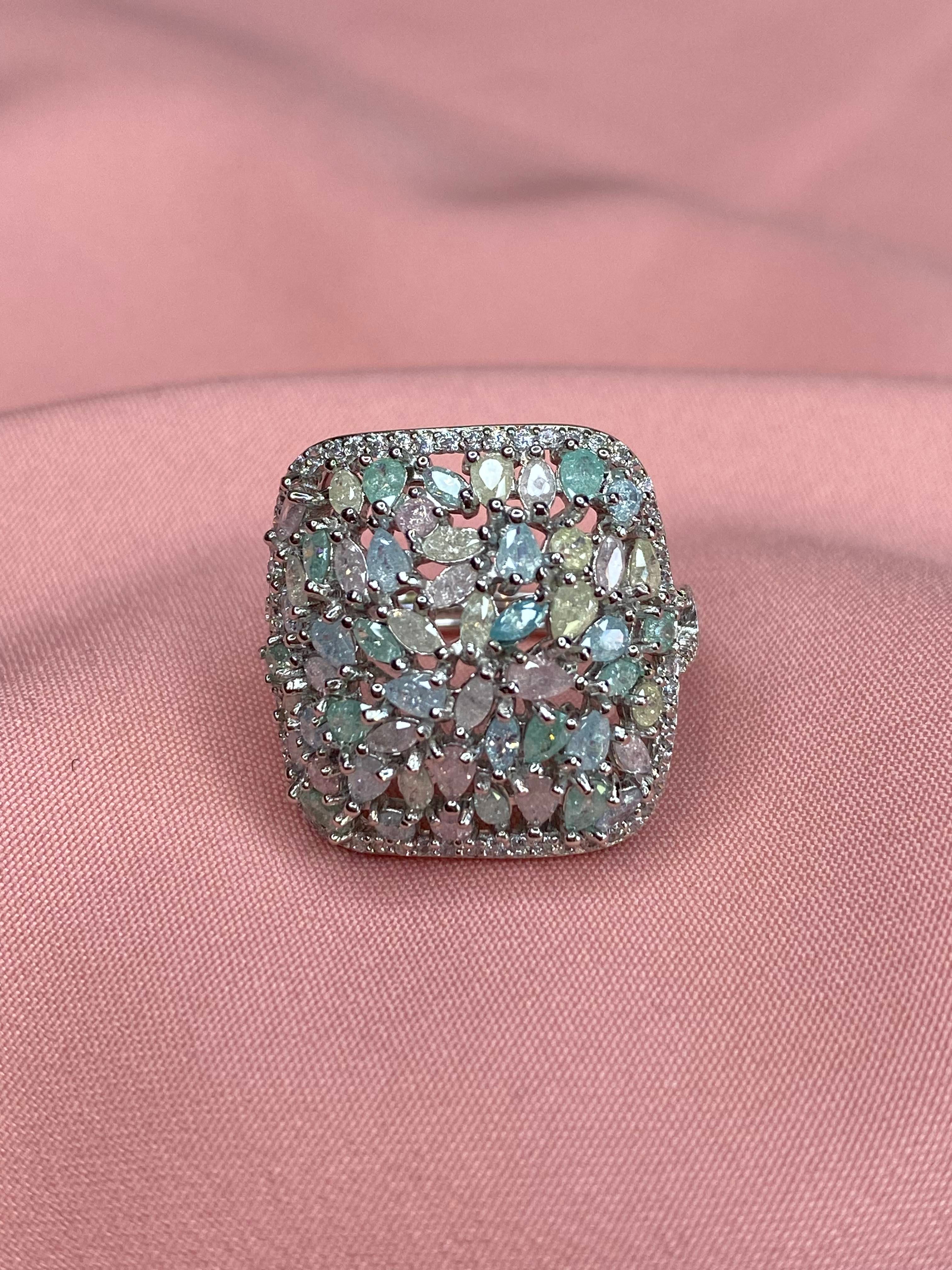 Statement prism ring